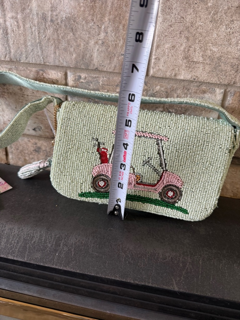 Beaded Golf Cart Bag - Picture 5 of 5